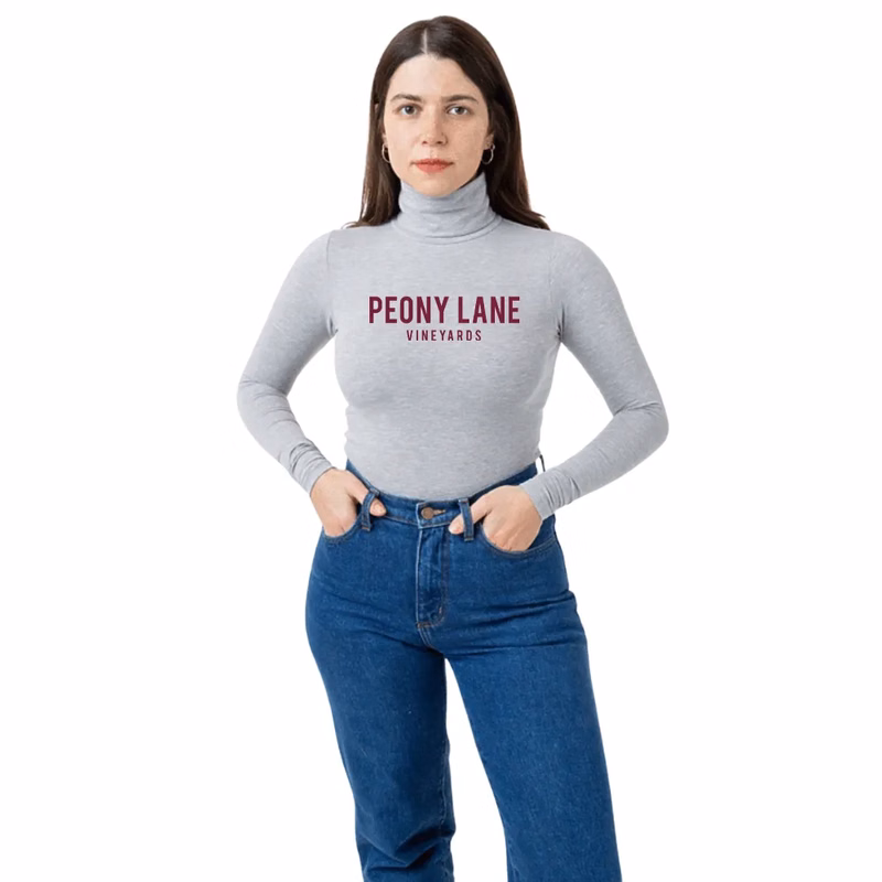 Cotton Spandex Turtleneck