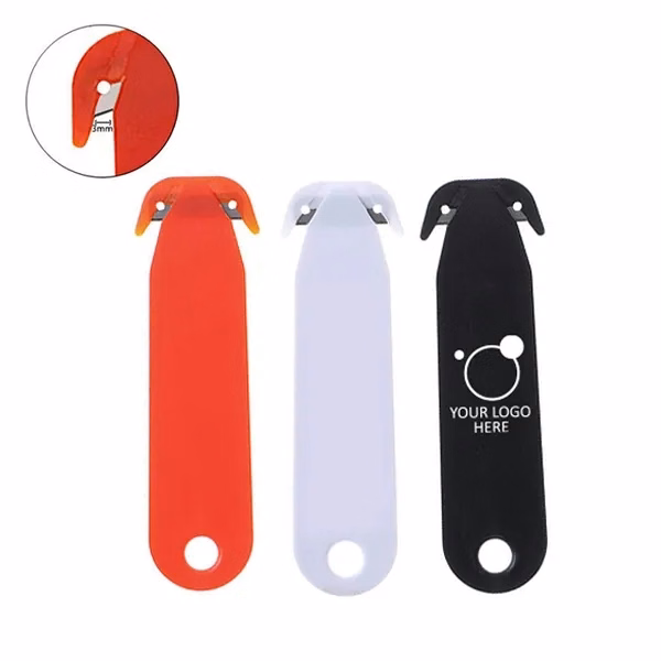 Pormotional Safety Box Cutter With Stainless Steel