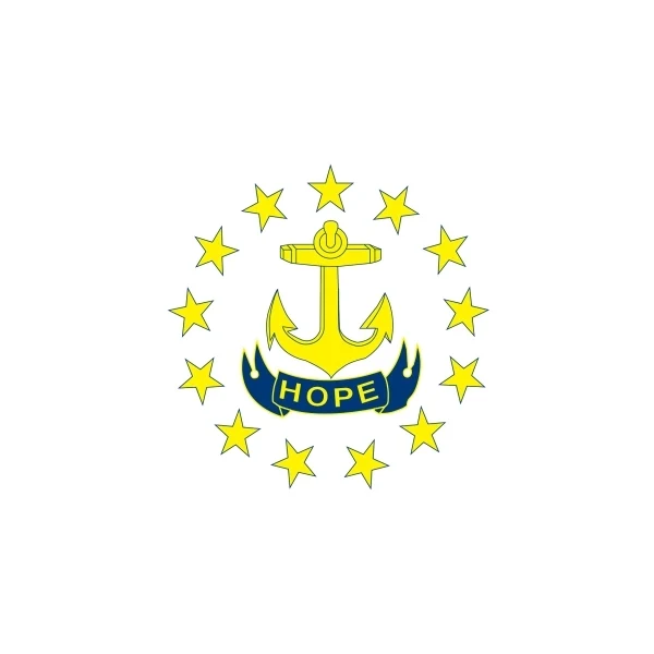 Rhode Island Official Flag Kit 1