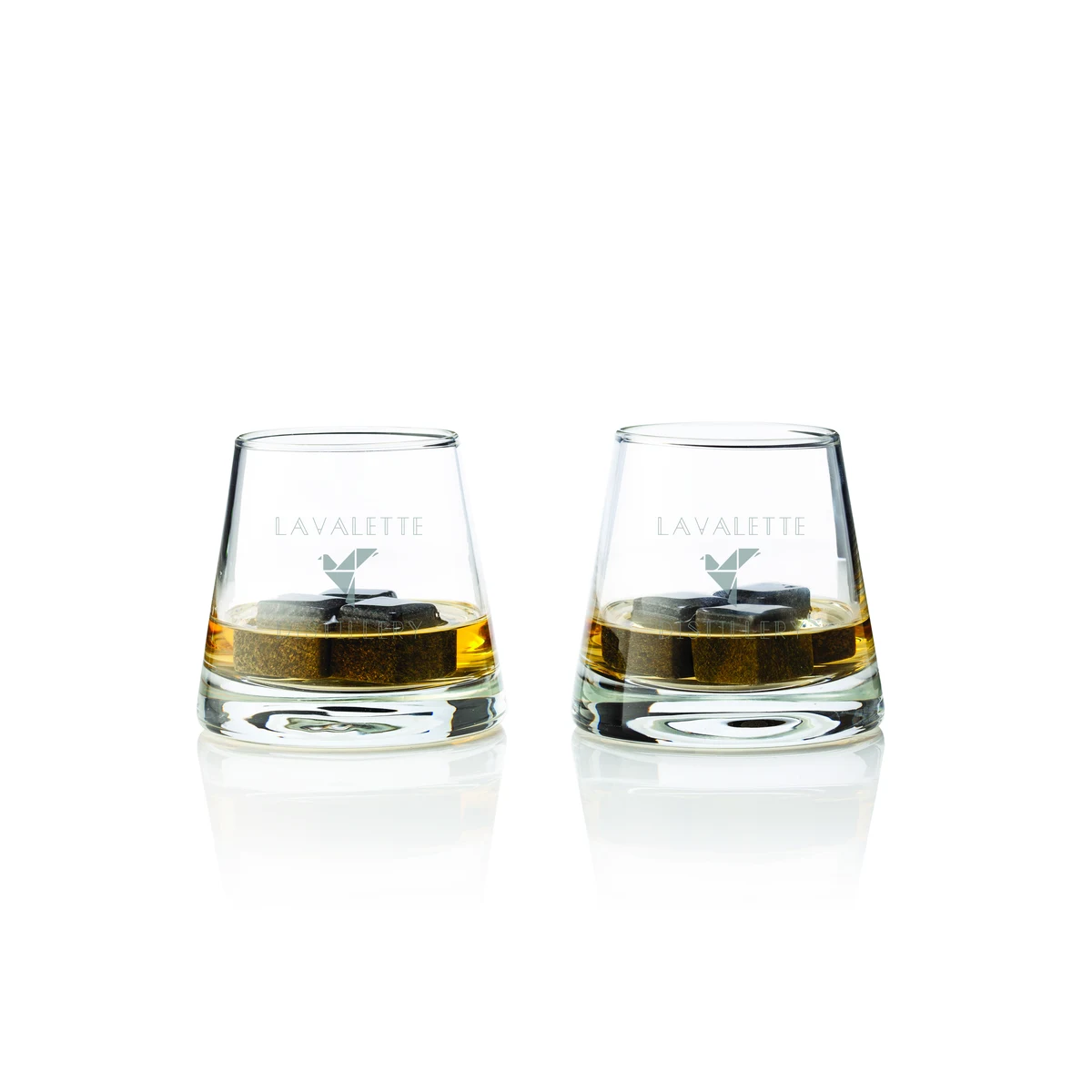 Viski® Glacier Rocks® Soapstone Cube and Tumbler Set 1