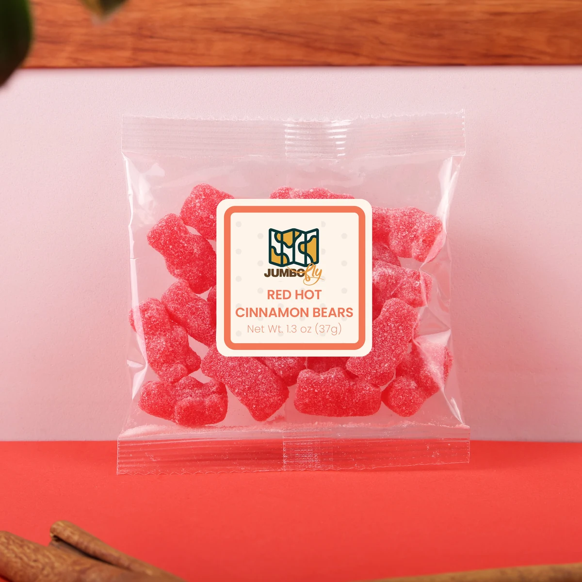 Jelly Belly® Unbearably Hot Cinnamon Bears: Taster Packet 1