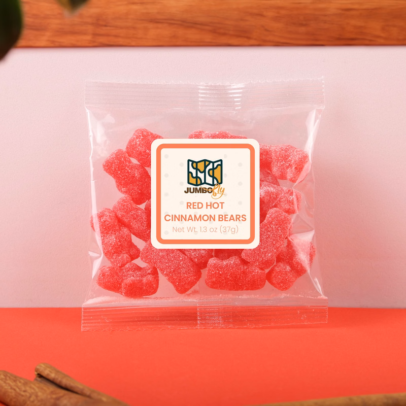 Jelly Belly® Unbearably Hot Cinnamon Bears: Taster Packet