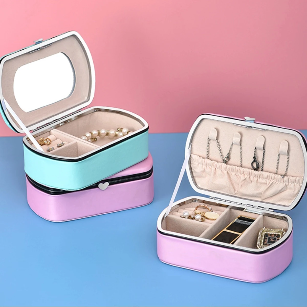 Portable Traveling Jewelry Box 1