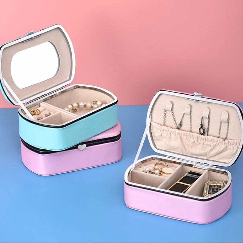 Portable Traveling Jewelry Box