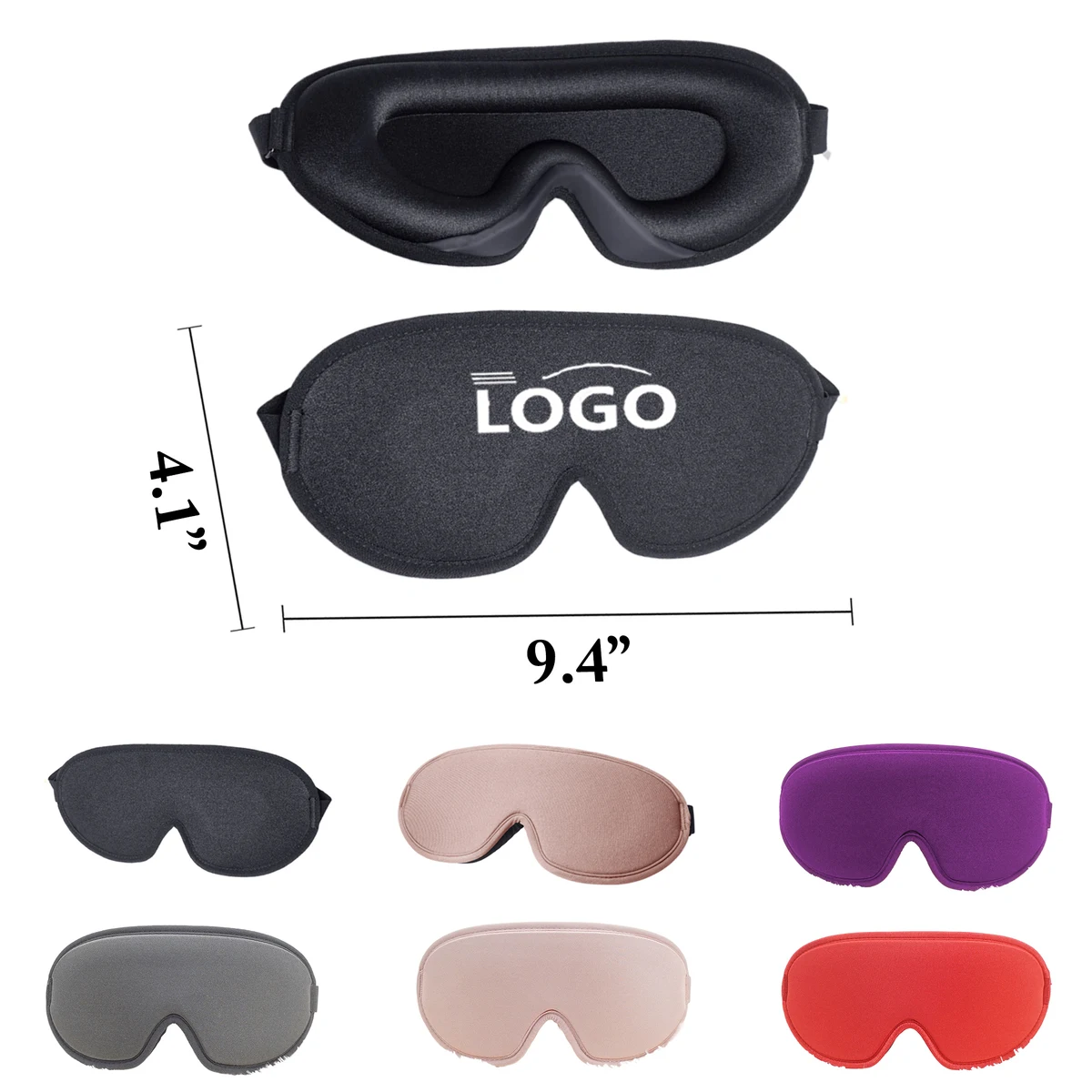 Lightweight 3D Sleep Eye Mask Pressure-Free 1