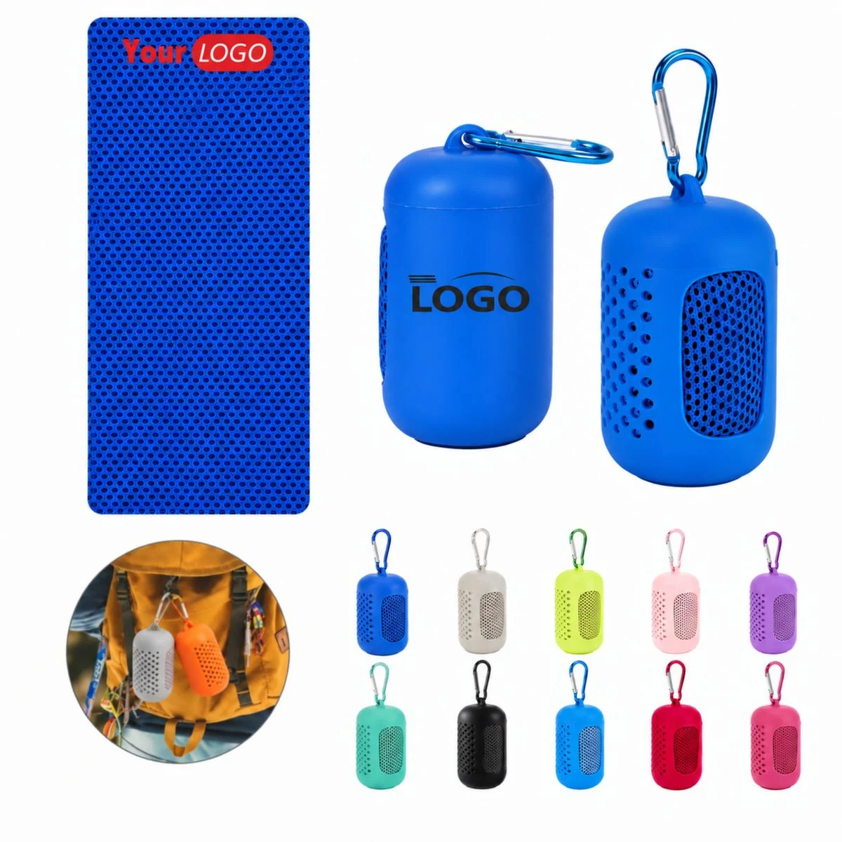 Silicone Case Cooling Towel 1