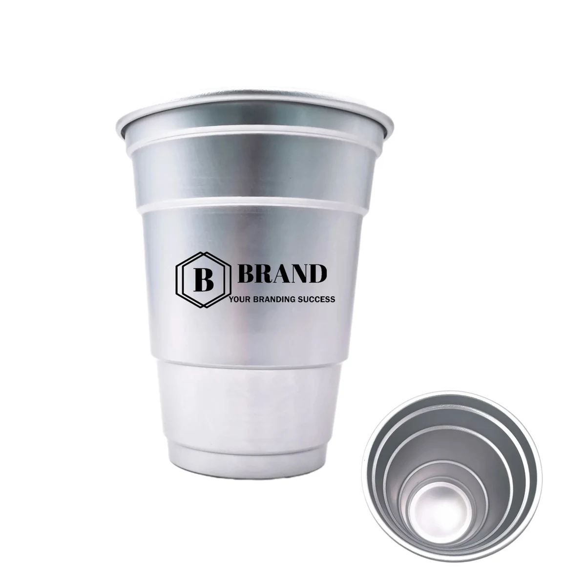 16 oz. Recyclable Party Aluminum Drink Cup 1