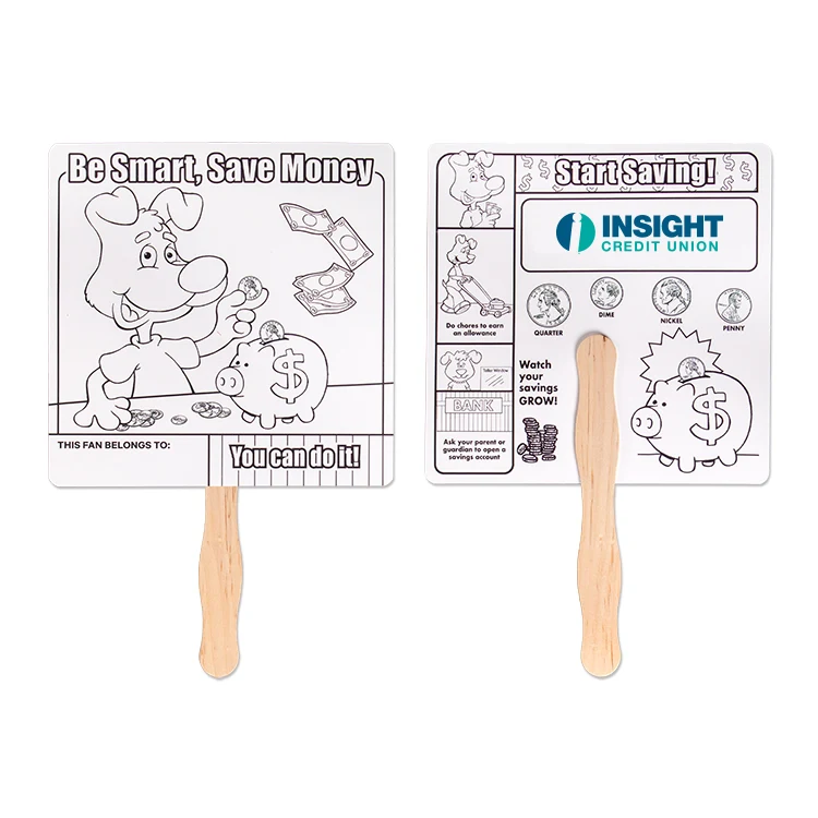 Saving Money Hand Fan 1