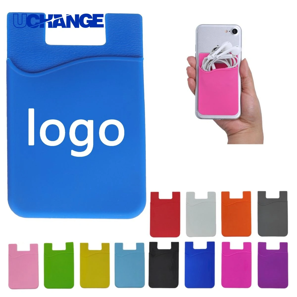 Gel Adhesive Phone Card Sleeve 1