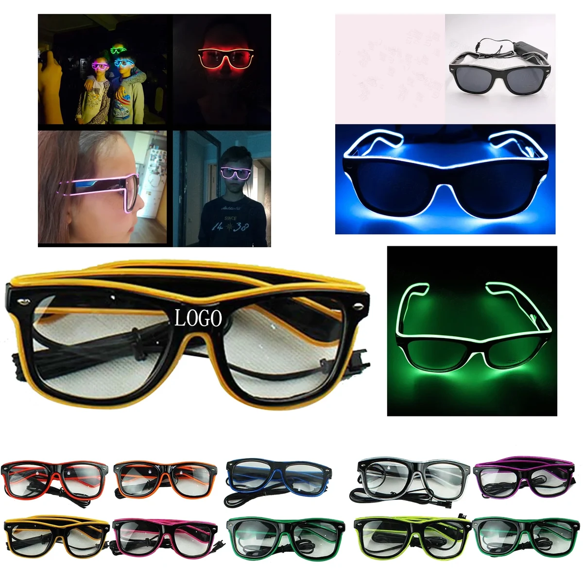 Entertainment Party Luminous Glasses LED 1