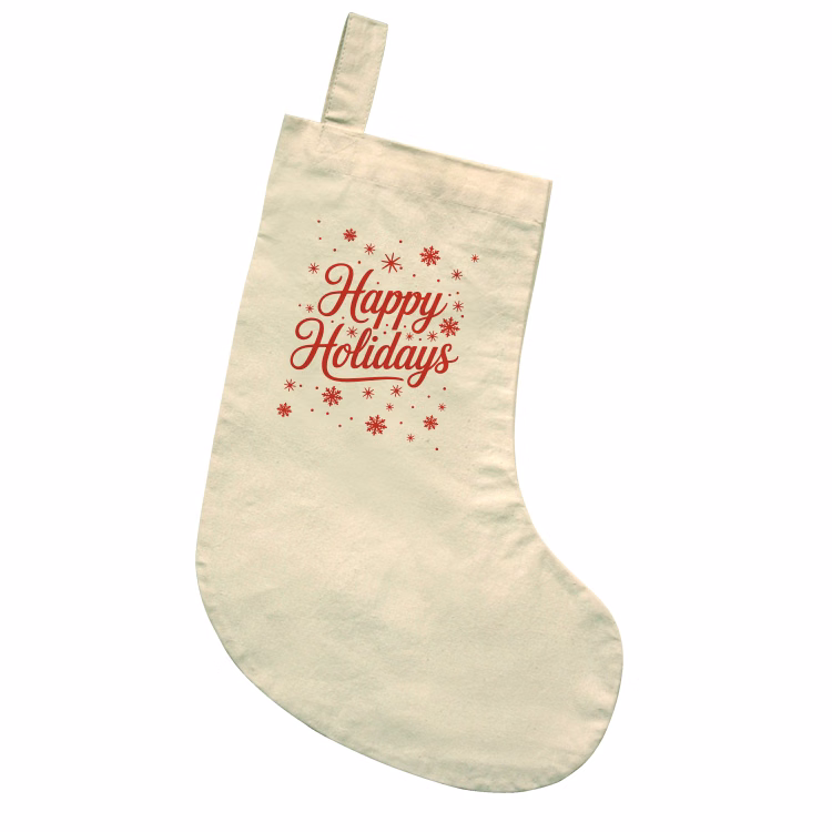 Holiday Cotton Stocking
