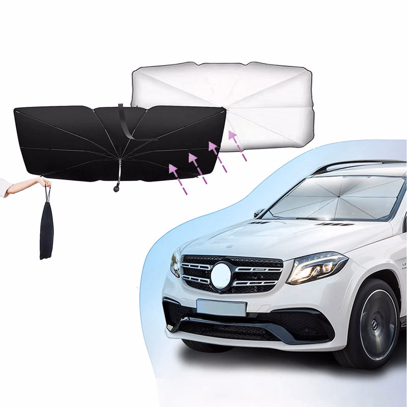 Upgraded Foldable Car Windshield Sun Shade