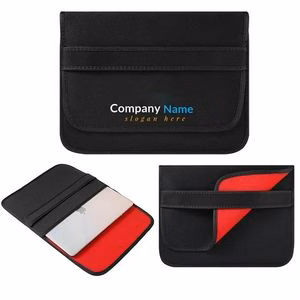 Odor-Free Neoprene Laptop Sleeve w/ Flap & Elastic Closure