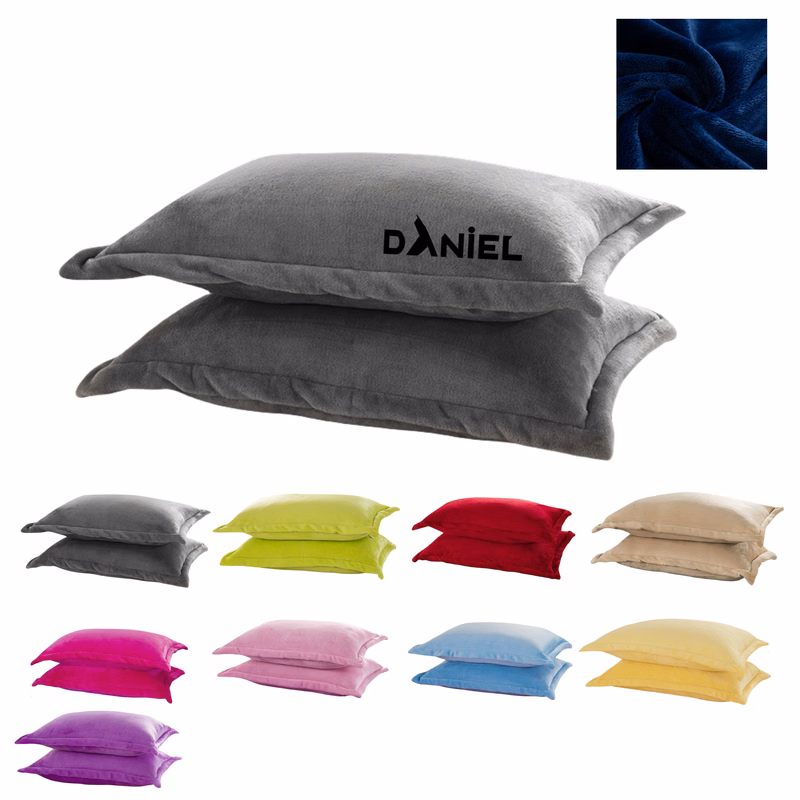 Luxury Flannel Pillowcases Set Of 2