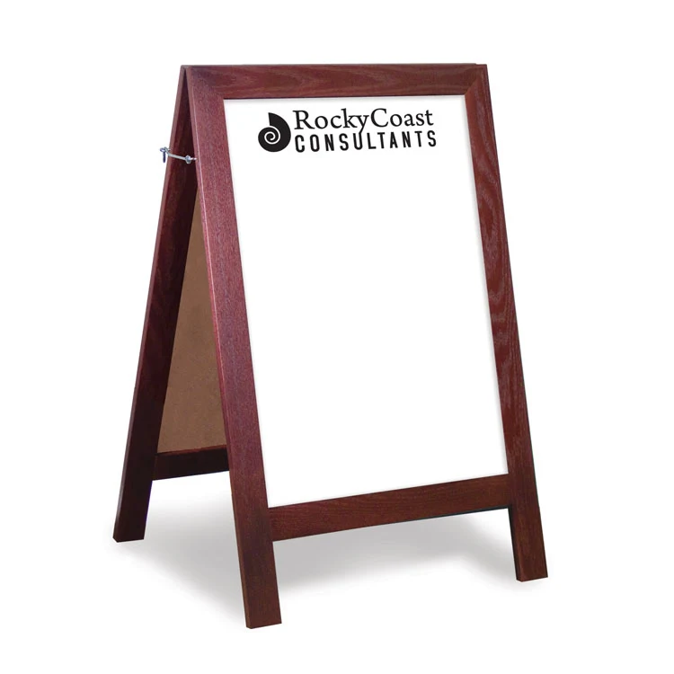 Countertop A-Frame Wet-Erase Board - 11"W x 17"H 1