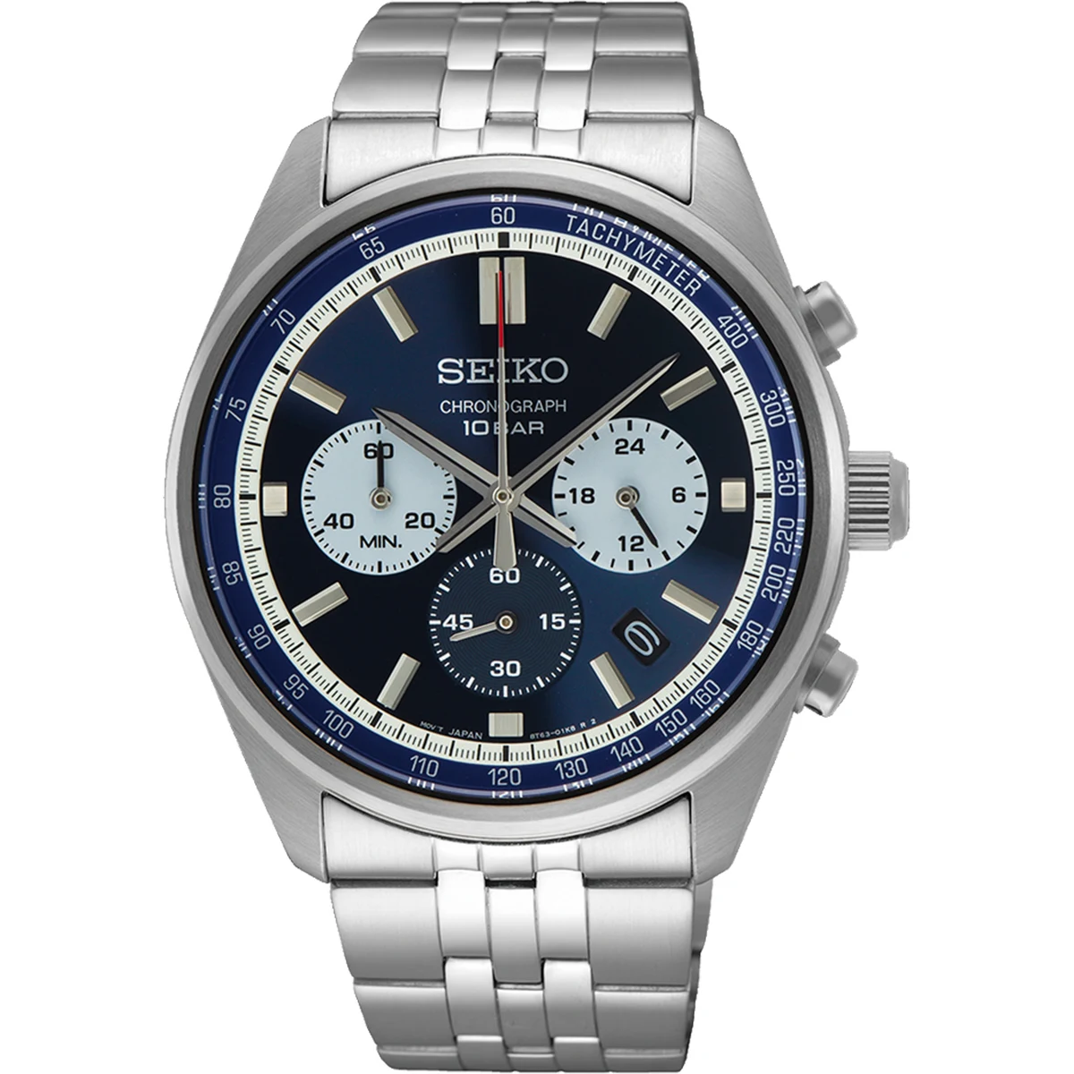Essentials SS Chronograph Blue Dial 1