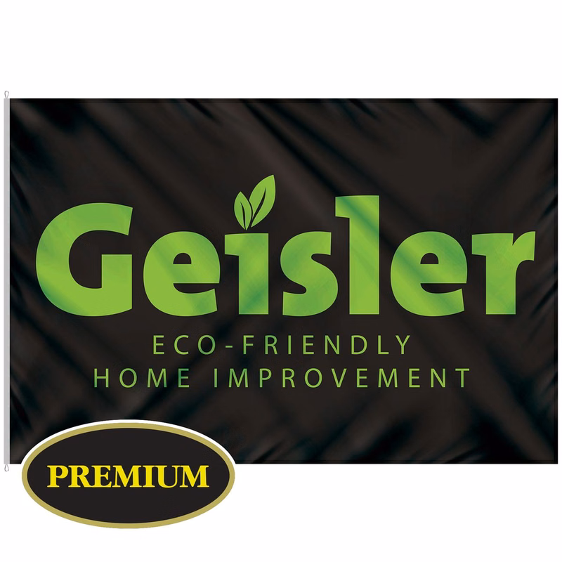 10' x 15' Large Digitally Printed Single Reverse Knitted Polyester Flags