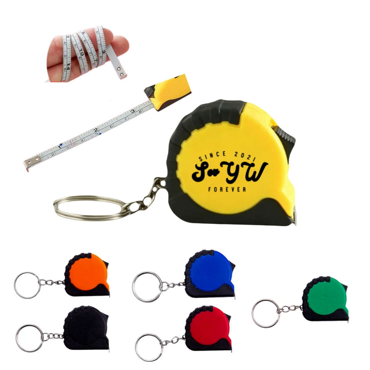 1M Rubber-Grip Mini Measuring Tape 1