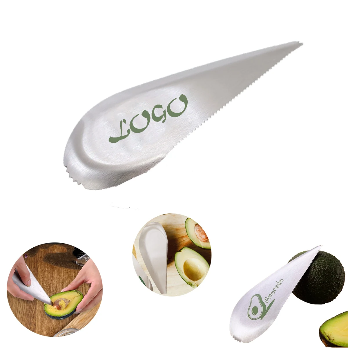 Stainless Steel Avocado Slicer 1