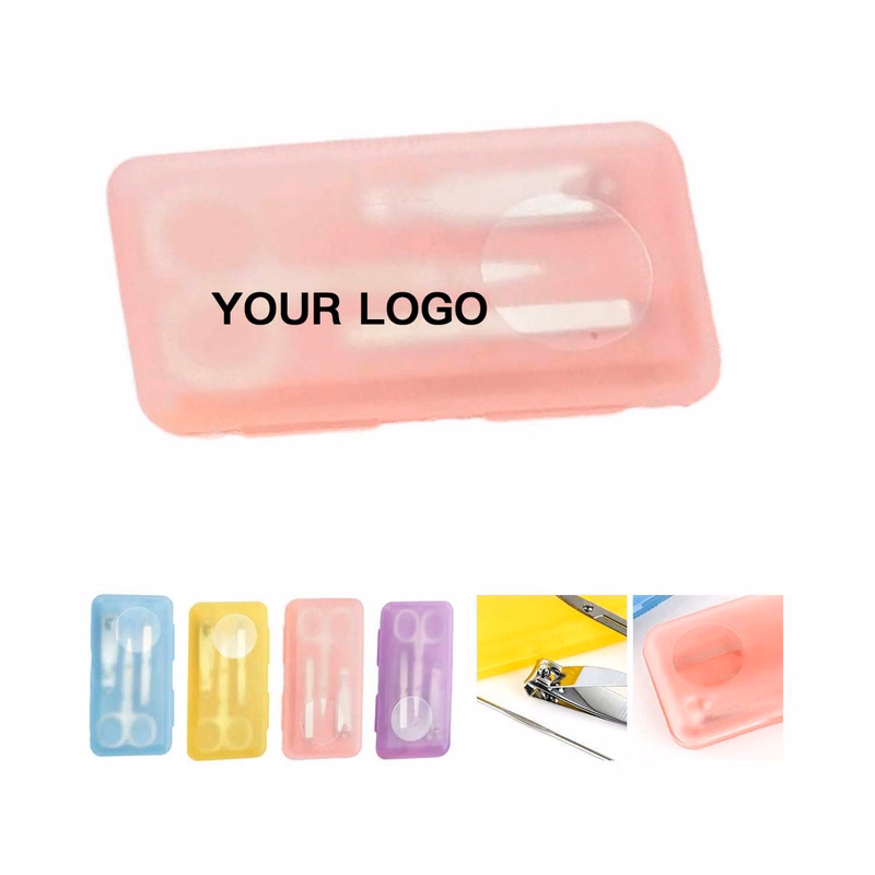 Travel Nail Care Kit with Compact Case