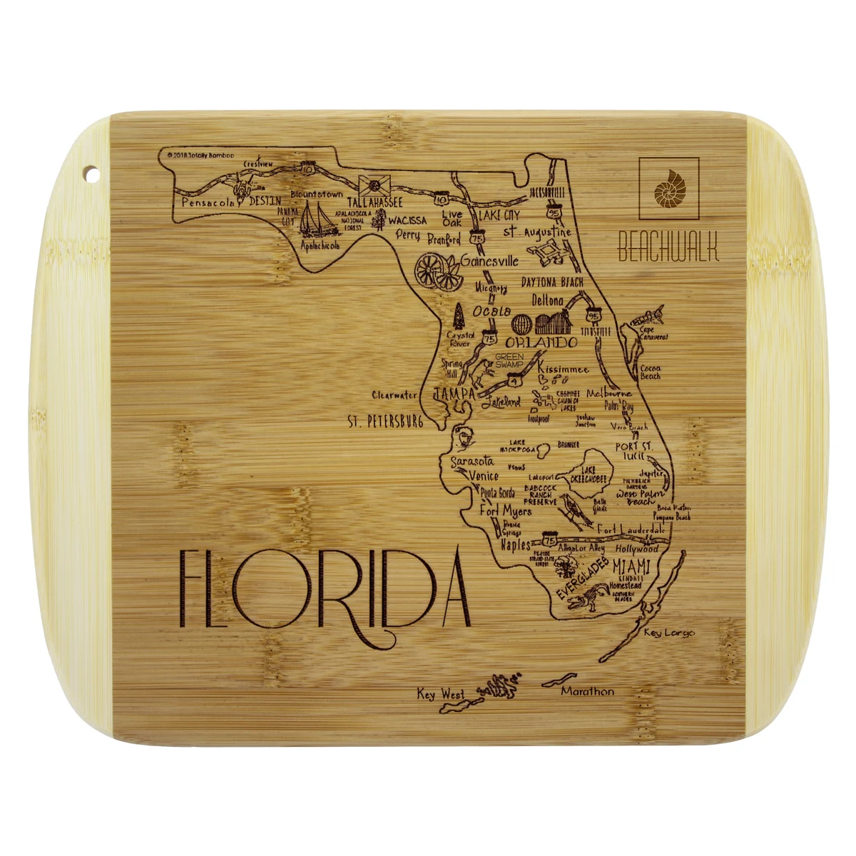 A Slice of Life Florida Serving & Cutting Board 1
