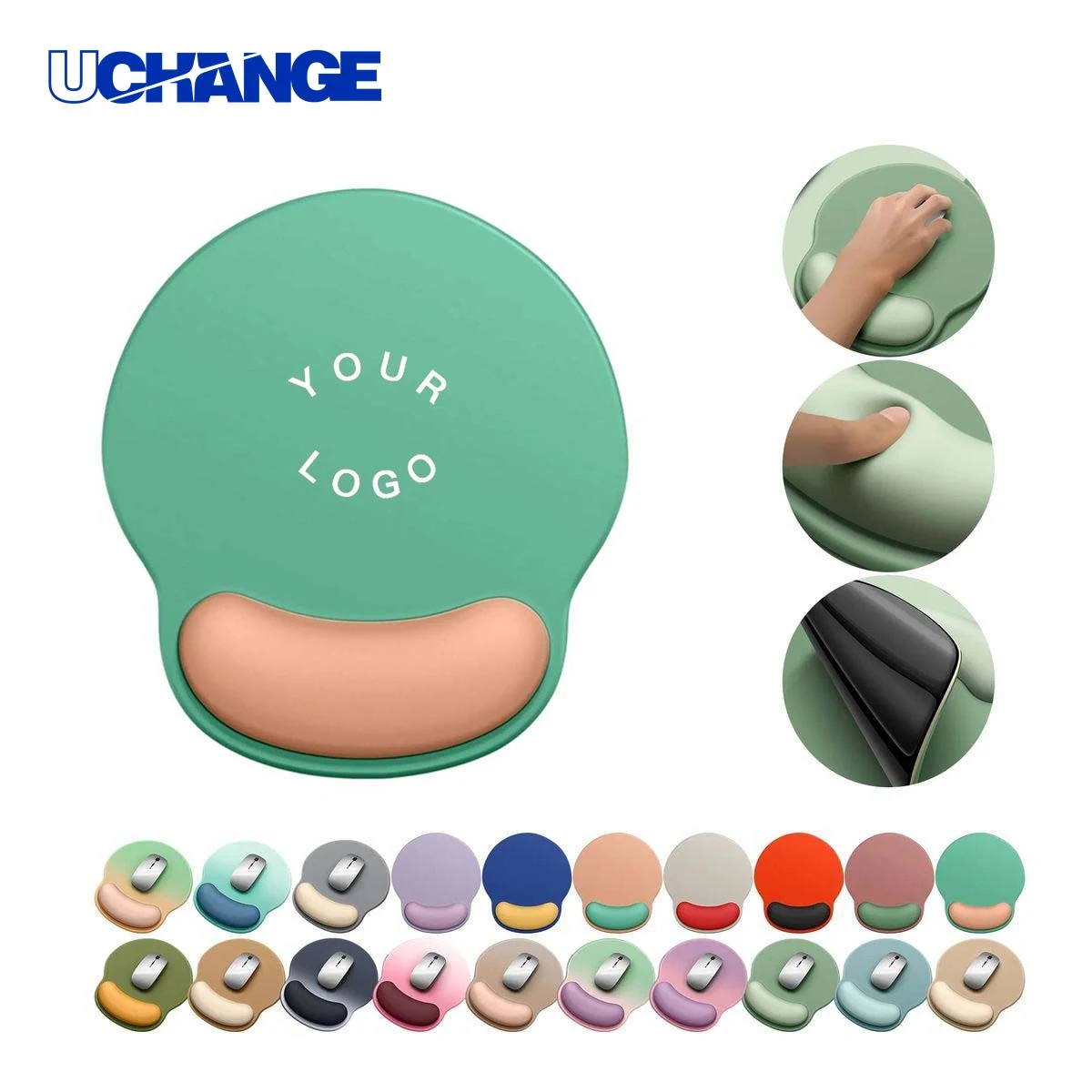Soft Gel Mouse Pad Mat for Wrist Relief and Comfort 1