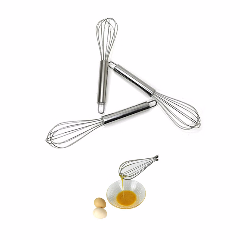 8'' Stainless Steel WhiskMilk & Egg Beater