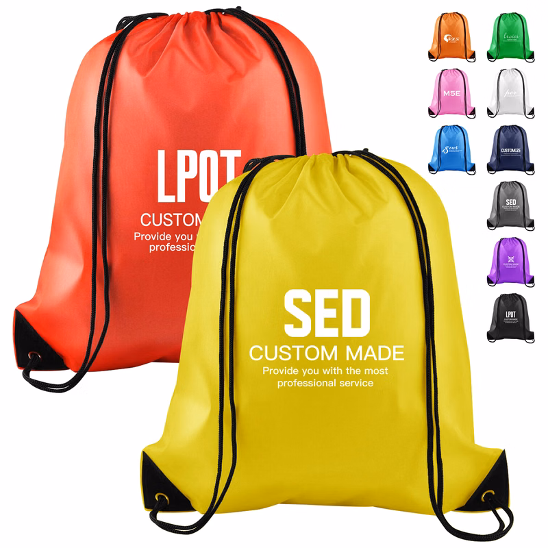 Portable Outdoor Double-Shoulder Drawstring Bag