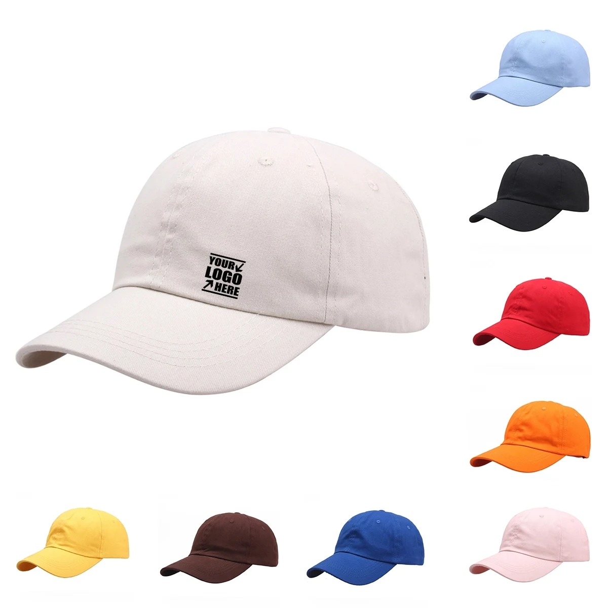 Original Classic Low Profile Baseball Cap Adjustable Hat 1