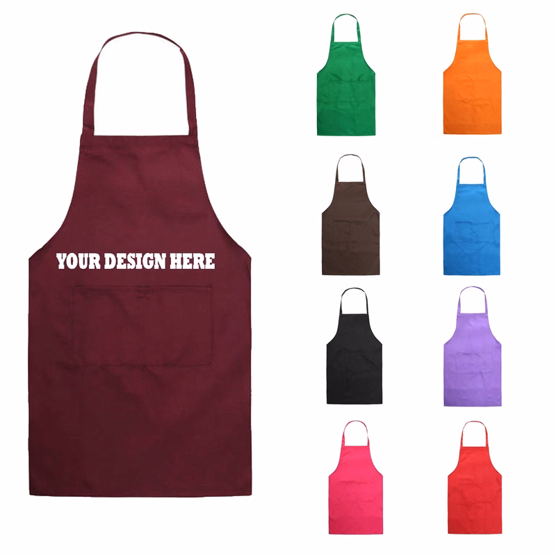 Kitchen Waterproof Cooking Aprons With Pockets