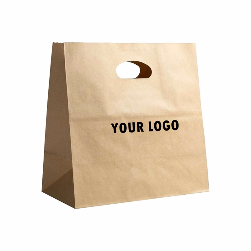 Die Cut Kraft Paper Gift Bag