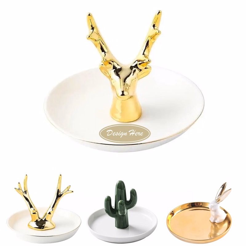 Ring Holder Jewelry Dish Tray
