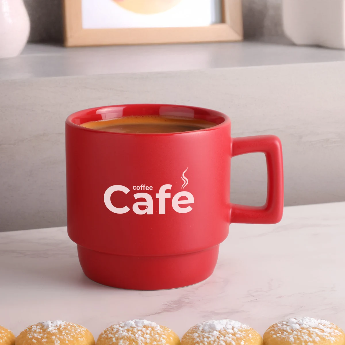 11 Oz. Ceramic Stacking Mug 1