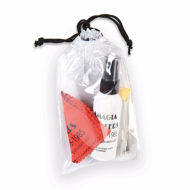 Ultra Opper Fiber Clear Cleaner Kit In Drawstring Bag (2 Fl. Oz. Bottle w/ Repair Kit)