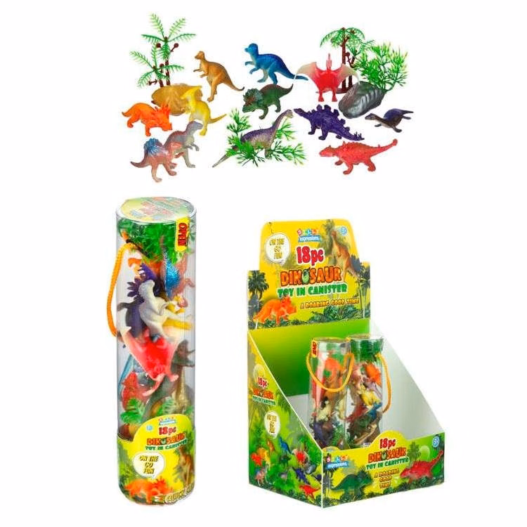 Dinosaur Toys - 18 Piece