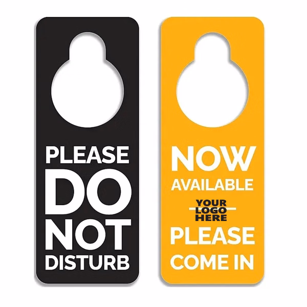 Customizable Acrylic Door Hanging Sign