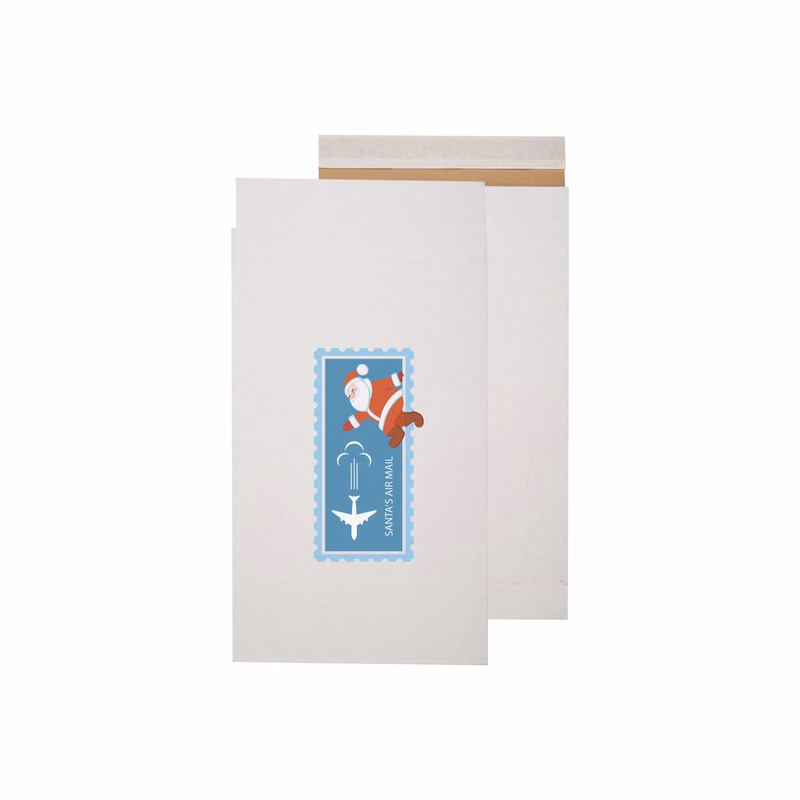 White Kraft Eco Mailer with Peel & Seal Closure