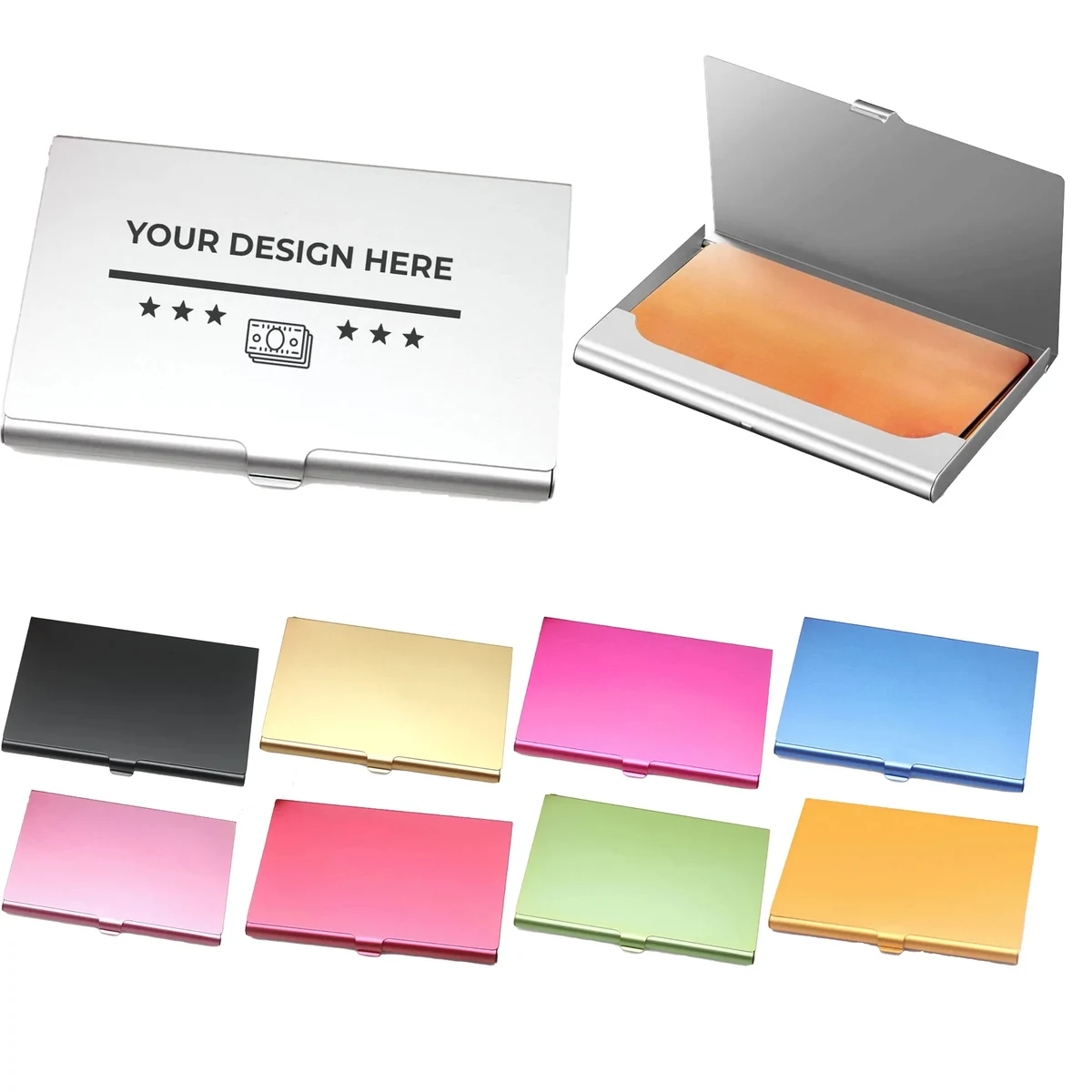 Professional Metal Business Card Holder Case 1