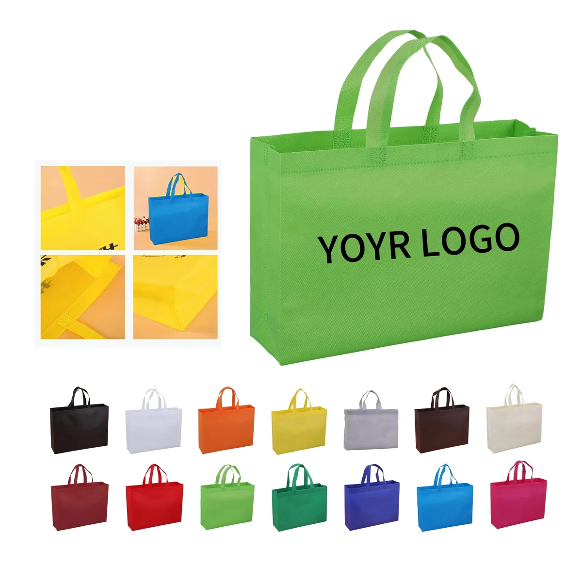 Non Woven Economy Tote Bag 15x12.5 1
