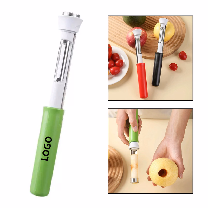 Stainless Steel Fruit Corer Peeler