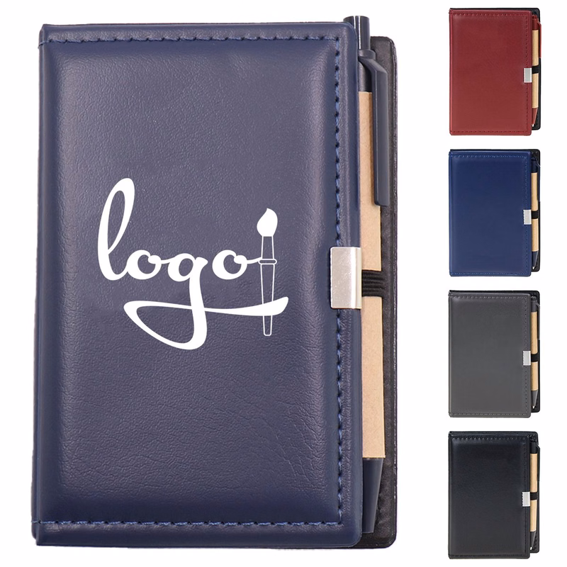 Notebook With Pen And Sticky Notes