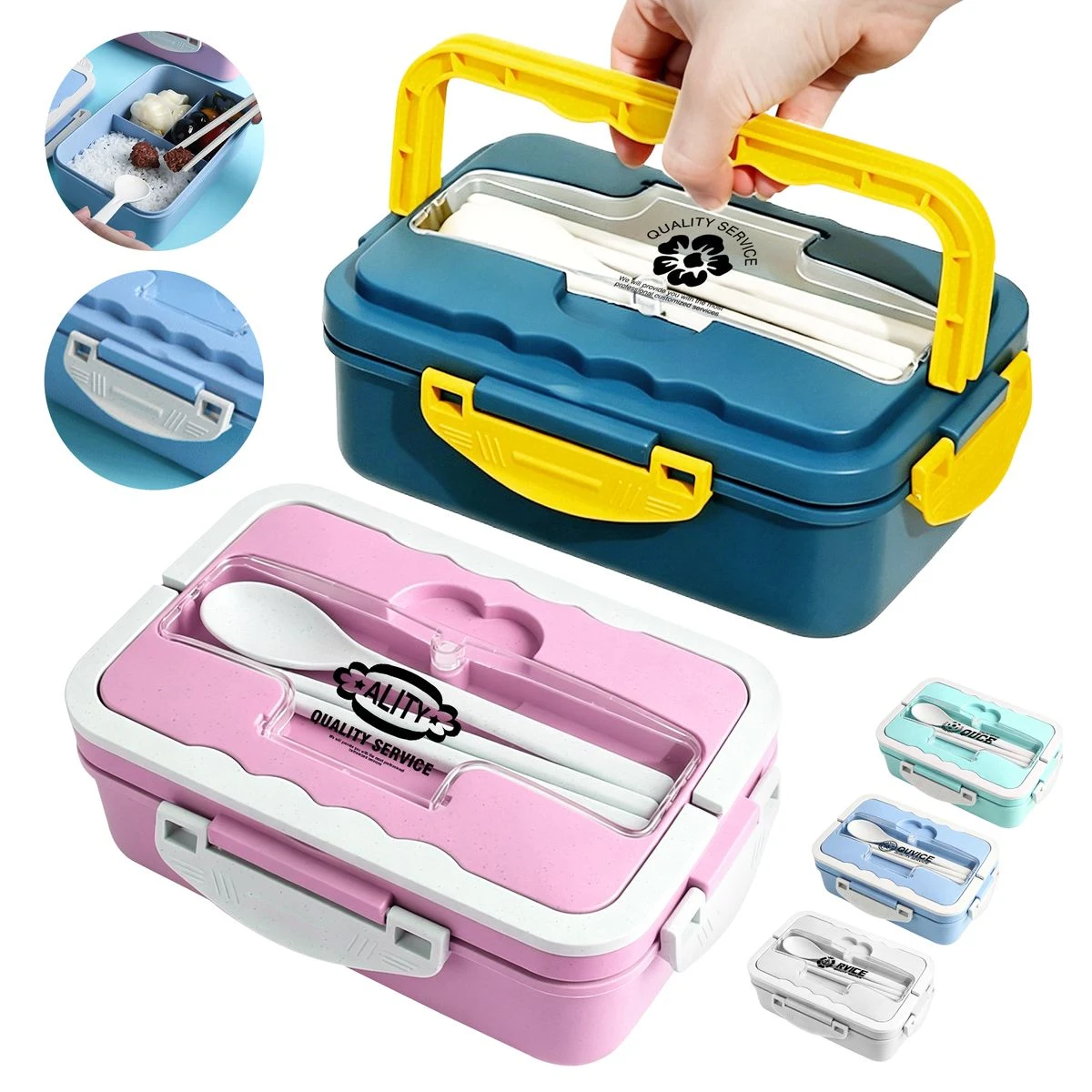 PP Square Lunch Kits 1