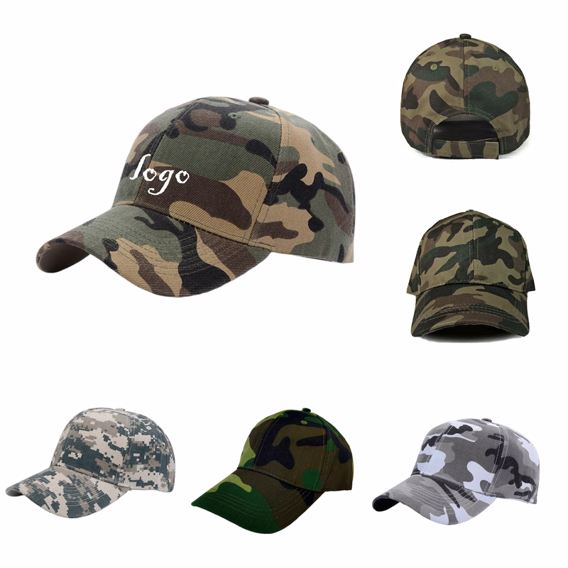 MOQ30 Summer Camp Camo Military Baseball Cap