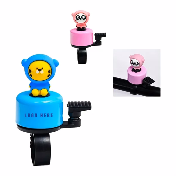 Custom Kids Bike Bell 3.15 Inch Cheerful Sound — Safe Riding Gift for Children & Parents