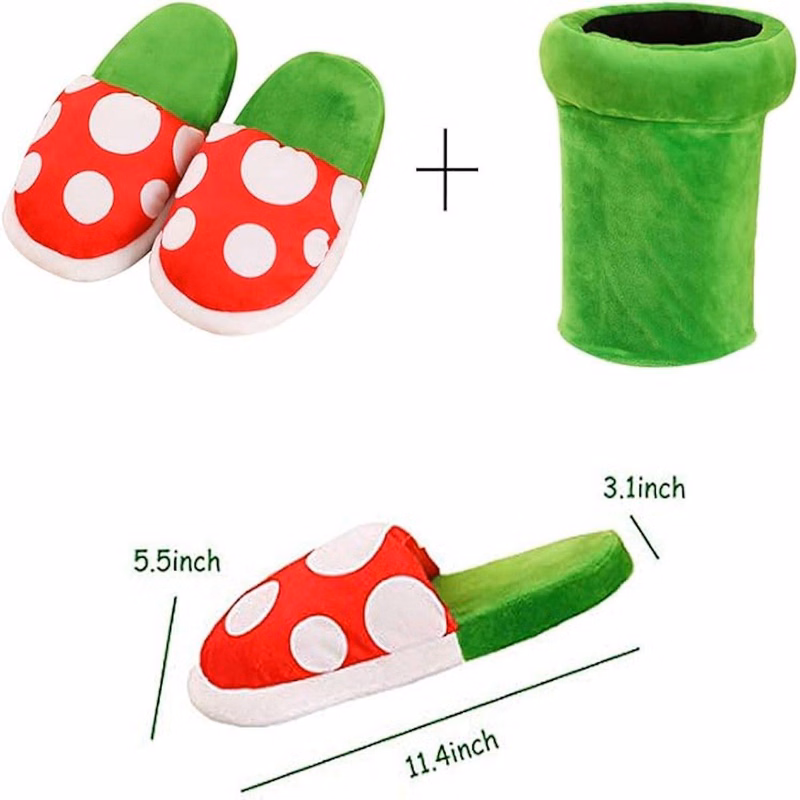 Cannibal Flower Cartoon Cotton Slippers