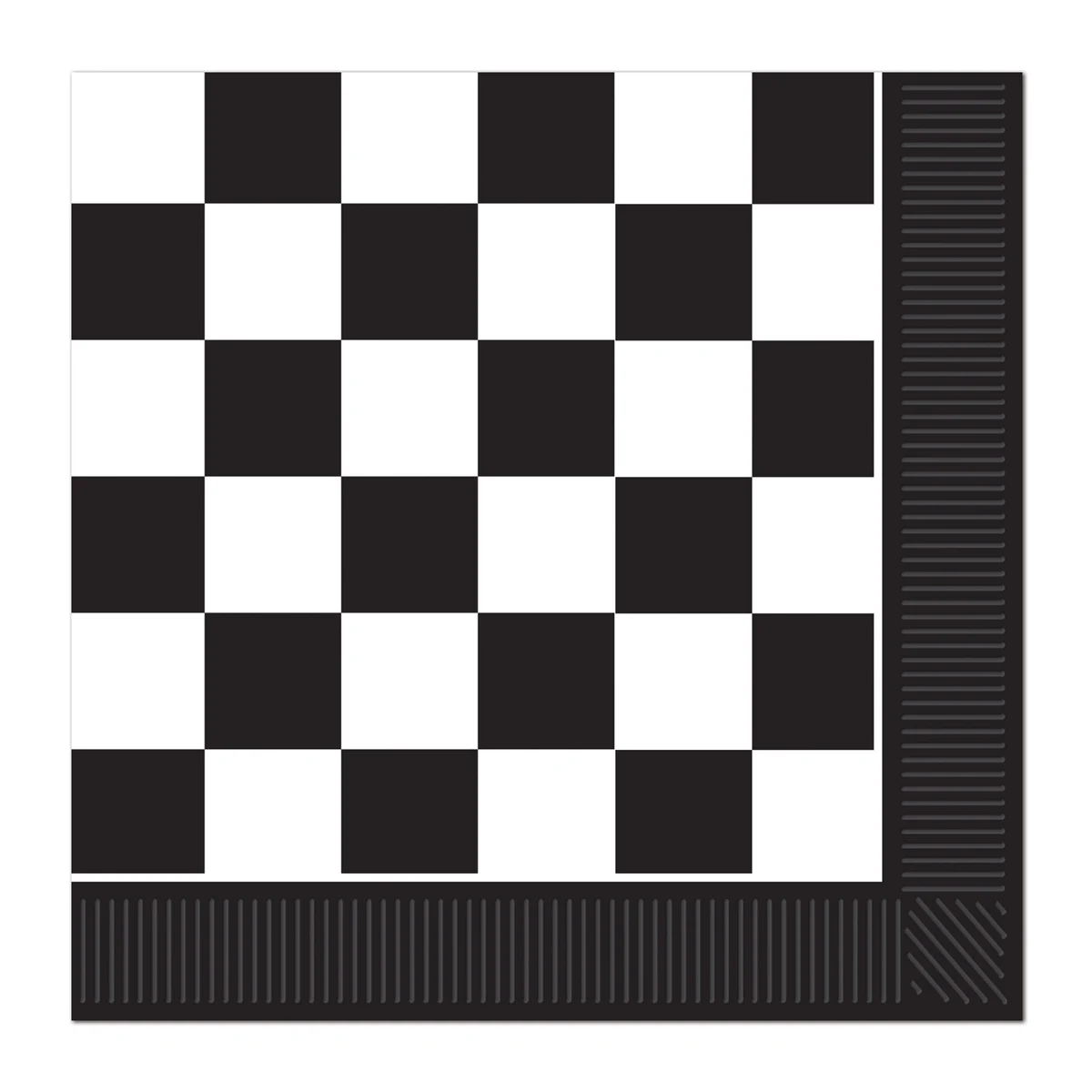 Checkered Luncheon Napkins 1