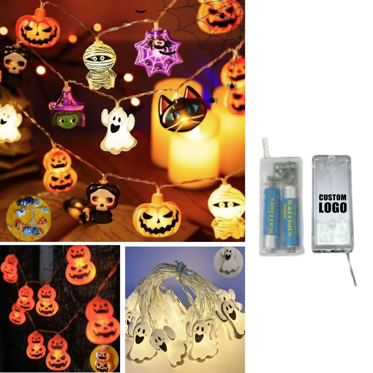 MOQ 10 pcs Halloween LED String Lights 1