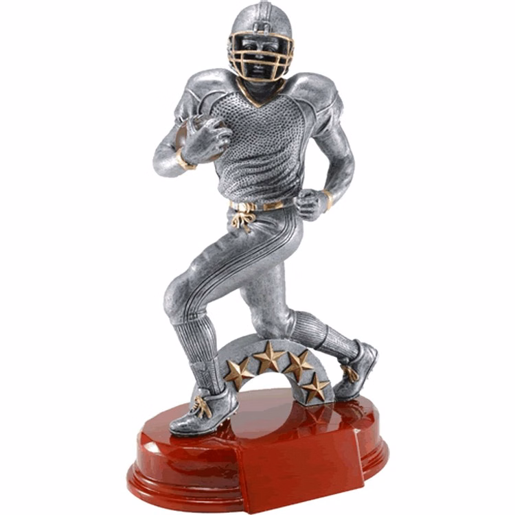 8-1/4" Football Resin Figure
