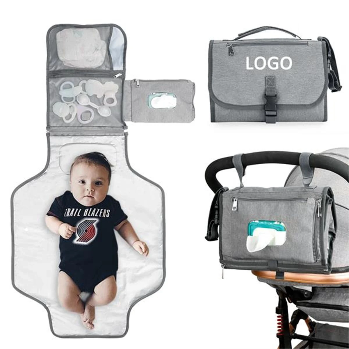 Detachable Baby Travel Changing Pad 1