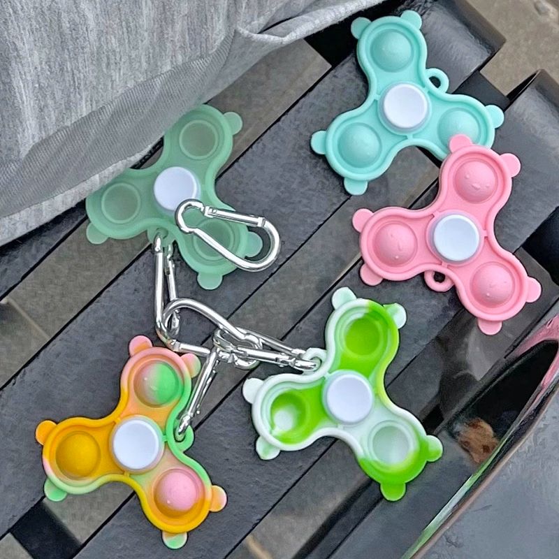 Push Bubble Fidget Spinner